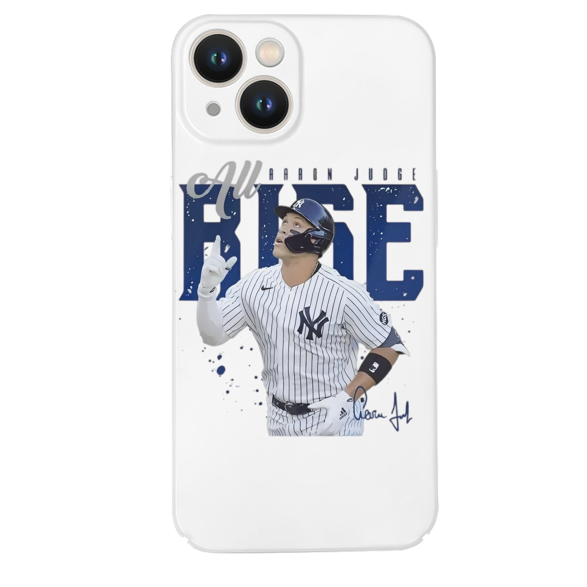 Aaron Judge 99 All Rise IPhone 14 Series Full-Cover Hard Case – Shockproof With Raised Camera Protection – Precise Cutouts, Wireless Charging Compatible – Durable, Anti-Yellowing, Easy To Clean